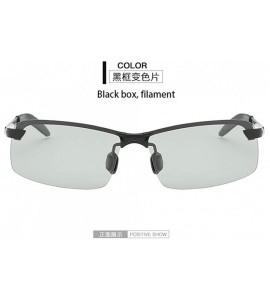 Sport Color-changing sunglasses polarized sunglasses fishing sport driving glasses - C2197HLN7D8 $33.38