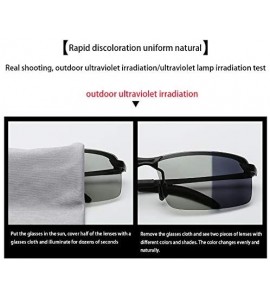 Sport Color-changing sunglasses polarized sunglasses fishing sport driving glasses - C2197HLN7D8 $33.38