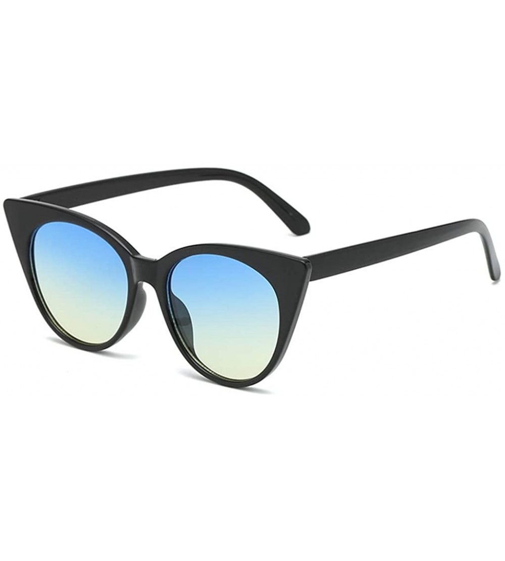 Square Fashion Women Smasll Frame Sunglasses Glasses Retro Style Radiation Protection Sunglasses - D - CD18TS2S9IY $17.68