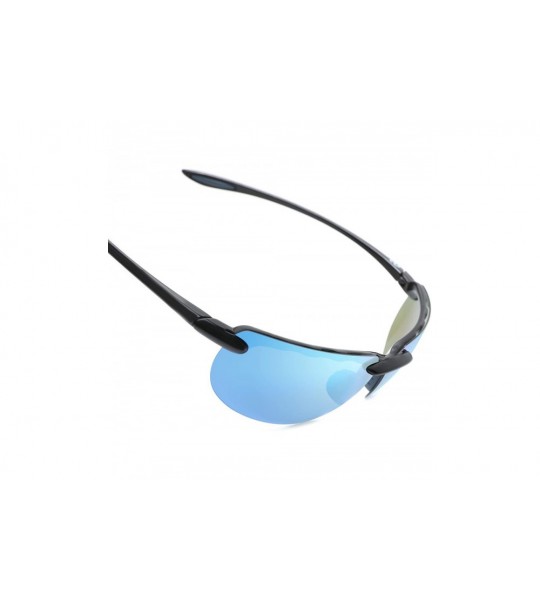 Square Rimless Polarized Sport Mirrored Sunglasses Men Women Brand Design UV400 Driving Fishing Cycling Running - CK18A937745...