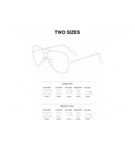 Goggle Polarized Classic Aviator Shaped Sunglasses Lightweight Style for Men Women - Black Frame / Black Lens - C71850NN7YE $...