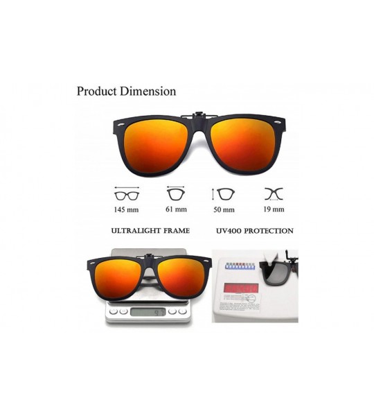 Oval Polarized Sunglasses Driving Glasses Prescription - 2150/Orange - C3196I7A7LH $27.08