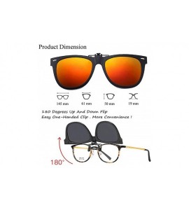 Oval Polarized Sunglasses Driving Glasses Prescription - 2150/Orange - C3196I7A7LH $27.08