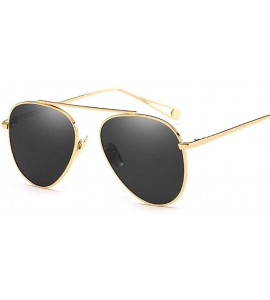 Aviator Sunglasses Fashion Metal Frame Color Coating UV400 Outdoor Travel Summer Sun 6 - 2 - CU18YLZ0986 $18.35