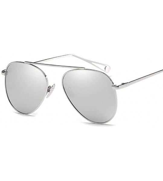 Aviator Sunglasses Fashion Metal Frame Color Coating UV400 Outdoor Travel Summer Sun 6 - 2 - CU18YLZ0986 $18.35