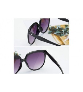 Round Fashion Man Women Irregular Shape Sunglasses Glasses Vintage Polarized Sunglasses Classic Retro UV400 - B - C419073NT2C...