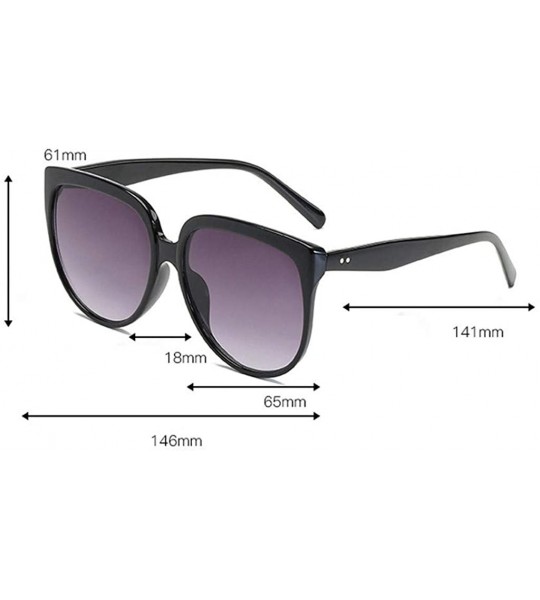 Round Fashion Man Women Irregular Shape Sunglasses Glasses Vintage Polarized Sunglasses Classic Retro UV400 - B - C419073NT2C...