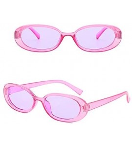 Square Sunglasses Small Frame UV400 Protection Vintage Sun Glasses for Women Fashion Spring Summer Accessories - Pink - CG190...