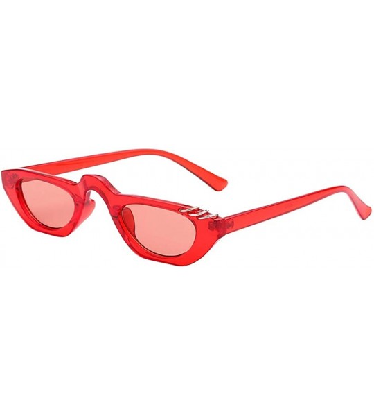 Cat Eye Women sunglasses polarized uv protection cat eyes small face retro vintage - A - C718SAZ694O $17.40