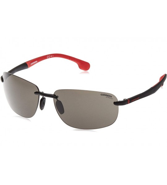 Rimless Men's Ca4010/S Rimless Sunglasses - Black/Grey Blue Polarized - C9186Y30H7N $88.92