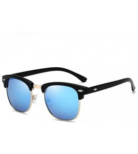 Aviator Classic Polarized Sunglasses Men Women Retro Brand Designer High 3016 C1 - 3016 C5 - CC18XQZMGKA $18.66