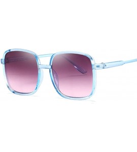 Square Fashion Vintage Square Women Sunglasses Retro Candy Pink Sunglass UV400 - Dark Gray - CQ18U8EHUEE $19.14