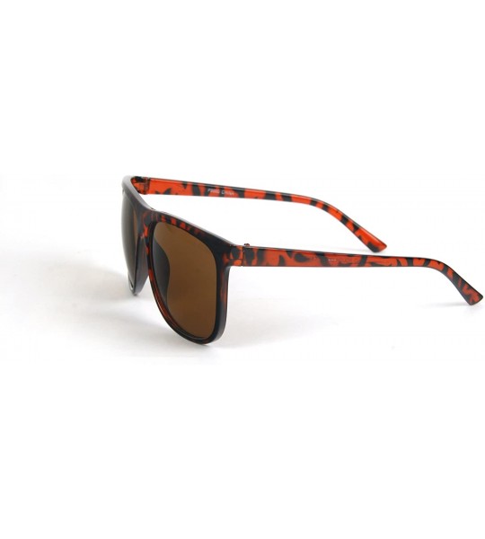 Wayfarer Classic Retro Wayfarer Sunglasses P2050 Regular Size - Tortoise-brown Lens - C111BOUF0LV $18.00