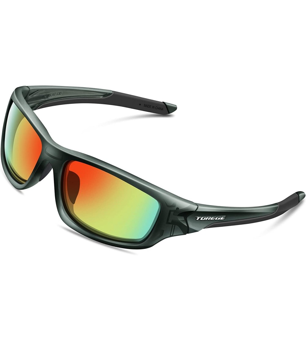 Rimless Polarized Sports Sunglasses for Men Women Cycling Running Driving Fishing Golf Baseball Glasses EMS-TR90 Frame - CA18...