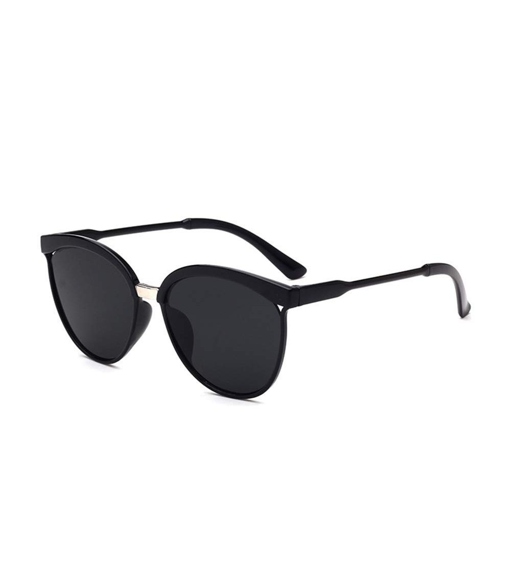 Round Vintage Round Sunglasses for Women Men Classic Retro Designer Style UV400 Mirrored Lens Eyewear Sun Eye Glasses - CO18R...