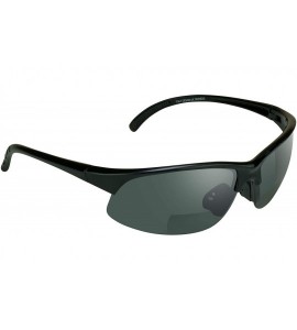 Rimless Semi Rimless Bifocal Sunglasses with blue blocker HD Vision- Yellow and Smoke lenses. (Smoke- 1.75) - CY18E62HSZI $27.27