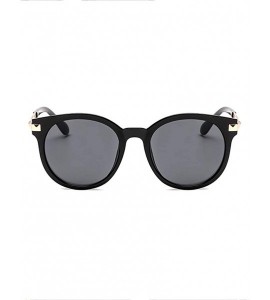 Oversized Polarized Sunglasses Tigivemen Oversized Protection - Black - CY18RLYIR2U $17.71