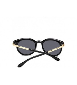 Oversized Polarized Sunglasses Tigivemen Oversized Protection - Black - CY18RLYIR2U $17.71