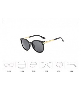 Oversized Polarized Sunglasses Tigivemen Oversized Protection - Black - CY18RLYIR2U $17.71