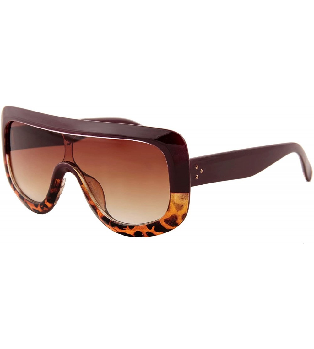 Goggle Fashion Sunglasses Women Tinted Lens Aesthetic Trendy Stylish Modern - C9193K5DQNC $19.51
