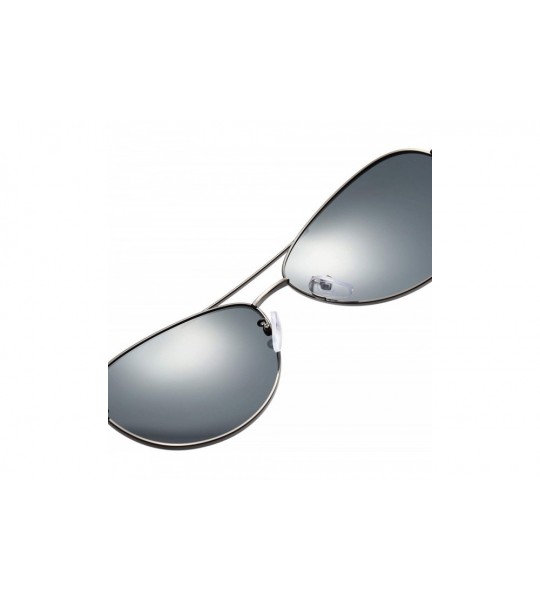 Aviator Classic Style Aviator Sunglasses Polarized 100% UV 400 Protection for Men Women - Golden Frame/Grey Lens - CF18X6H0UL...