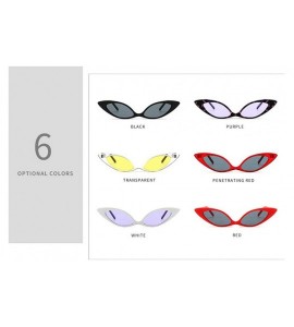 Butterfly Arrival Butterfly Sunglasses Designer Eyeglasses - Clear&yellow - CH18N6DE7DK $20.04