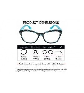 Cat Eye Assorted Fashion Tortoise Readers 39415S AST 2 25 - Assorted Colors - CU18XO2HU7R $29.30