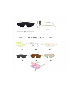 Rimless Vintage Sunglasses Rimless Glasses Designer - CS198G77509 $44.94