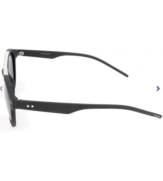 Oval PLD6030/S Polarized Oval Sunglasses - MTT BLACK - 50 mm - CR17YI2WL6T $84.46