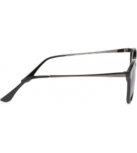 Square Inline Square Sunglasses - Black - CL18N7U6ZC3 $29.58