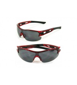 Sport Sports Outdoor Sunglasses SA2387 - Red - C211FW4Z1J1 $19.56