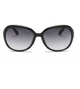 Oversized Vintage Infinity Sunglasses for Women Plate Resin UV 400 Protection Sunglasses - Black - C618SAR07AM $26.87