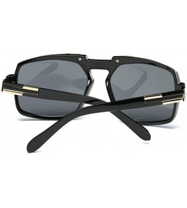 Oversized Oversized Square Sunglasses Man Luxury Brand Design Sun Glasses Men Plastic+Metal Frame Eyewear UV400 - CH198O55WN9...