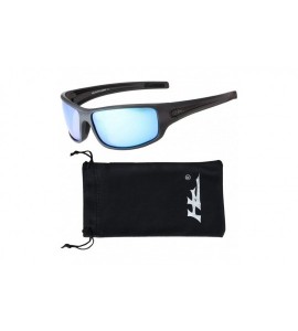 Sport HZ Series Arkana - Premium Polarized Sunglasses - Matte Gun Metal Grey - CI12O7XSZ81 $30.73