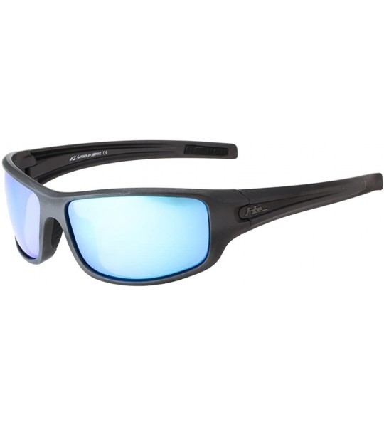 Sport HZ Series Arkana - Premium Polarized Sunglasses - Matte Gun Metal Grey - CI12O7XSZ81 $30.73