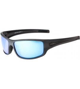 Sport HZ Series Arkana - Premium Polarized Sunglasses - Matte Gun Metal Grey - CI12O7XSZ81 $30.73