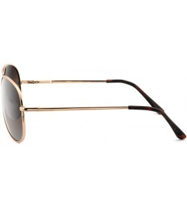 Cat Eye Stylish Polarized Sunglasses 100% UV Protection For Women - C2-gold - C418GNW5RNI $19.10