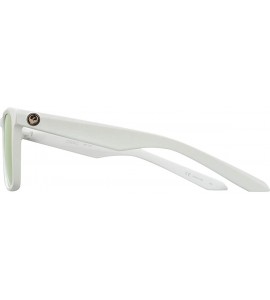 Square Drac Sunglasses - Matte White - CA18KH34ZYQ $63.70