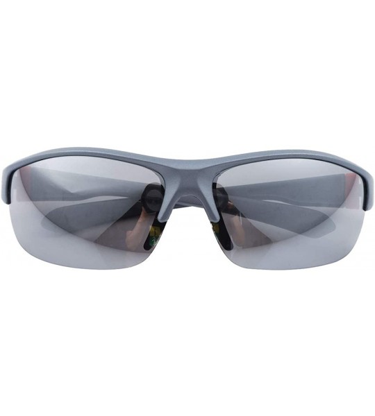 Sport Unisex Cycling Sunglasses Outdoor Sports Sunglasses with Lightweight Frame - Grey - CW18W6WC85A $16.26