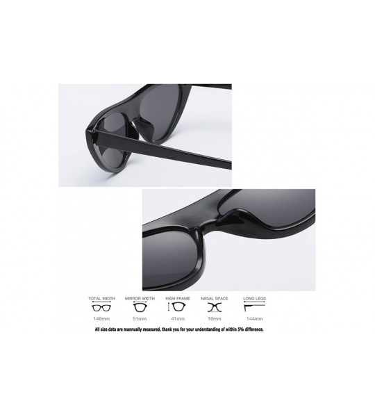 Butterfly Fashion Womens Sunglasses Cat Eye Sunglasses - Black - CA18GGRMK0C $16.46