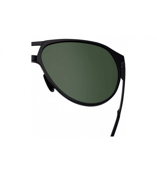 Aviator Men's Driving Polarized Sunglasses for Men Al-Mg Metal Frame Ultra Light - Black Frame/Green Lens - C1193QT7Y08 $39.53