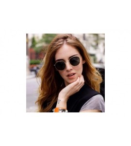 Oval Fashion Oval Sunglasses Women Designe Small Metal Frame Steampunk Retro Sun Glasses Oculos De Sol UV400 - CP197A2OS6L $5...