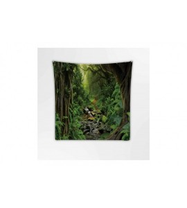 Goggle Aa Tropical Jungle with River-Wall Hanging Tapestry for Decor 39.3X39.3Inch - Color 14 - C11992INQSK $54.20