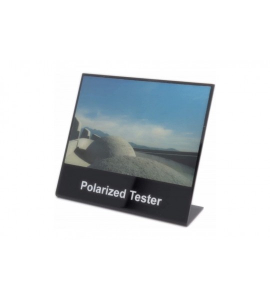 Sport Polarized Tester Test Your Sunglasses Polarized Lens 5.5"X6.5" - Black - C712G59BMCV $51.50