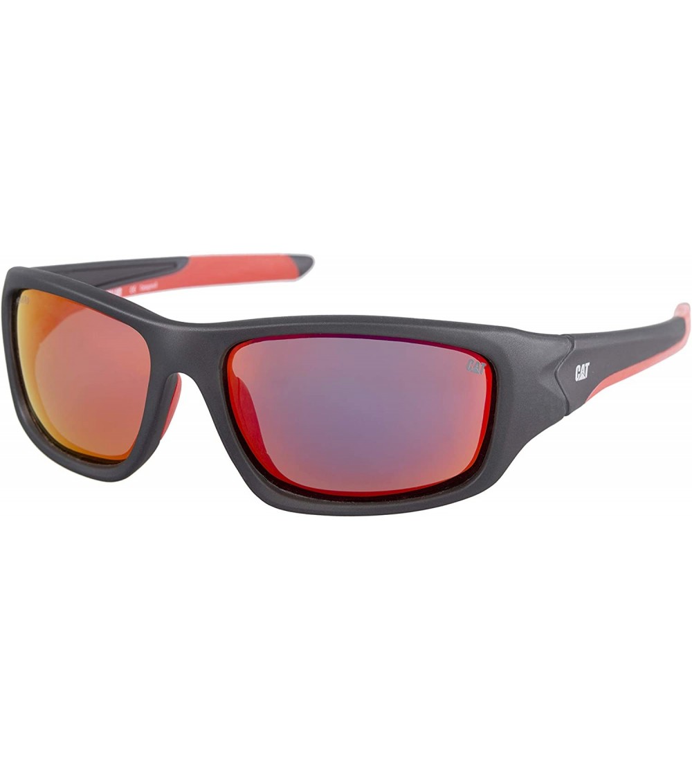 Wrap Actuator Wrap Sunglasses - Matte Grey - CB18TR4OKEM $42.86
