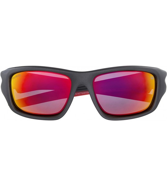 Wrap Actuator Wrap Sunglasses - Matte Grey - CB18TR4OKEM $42.86