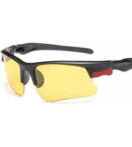 Sport Men's and Female Polarized Sunglasses Outdoor Sports Sunglasses 2019 Fashion - Yellow - CT18TK7T4CS $17.73