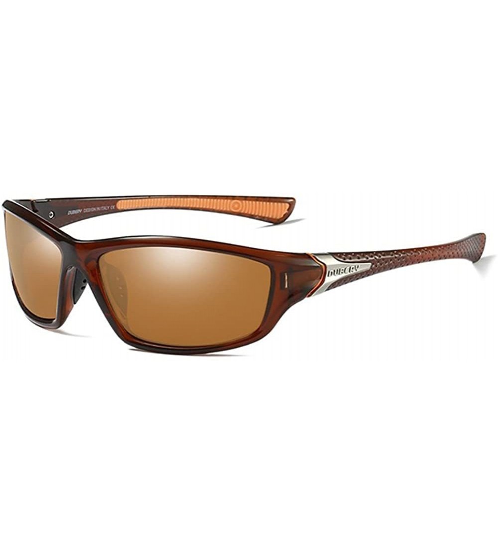 Oval Fashion Polarized UV400 Sunglasses Outdoor Sports Driving Sunglasses - CB18YDO2N67 $22.31