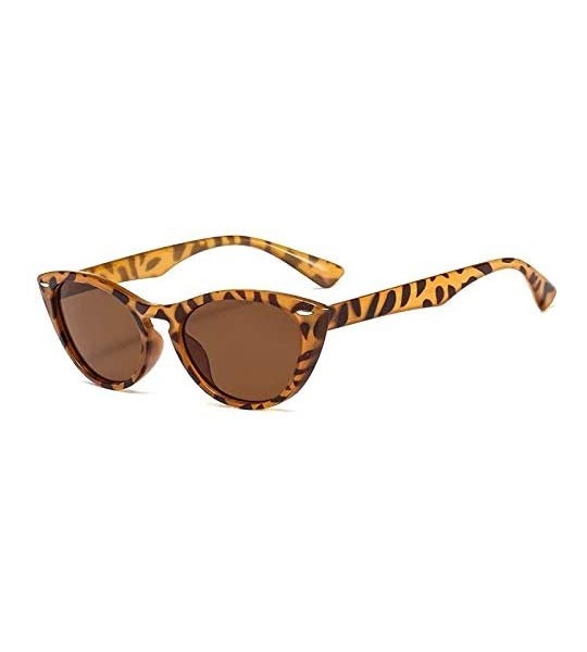 Cat Eye Polarized Cat Eye Sunglasses for Women - Retro Narrow Pointy Cateye Womens Sun Glasses - D - CB199OODCKR $14.49