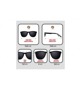 Round Sunglasses - style MOSCOT mod. MAJESTIC - man woman ROUND vintage glamour FRAME THICK unisex - Black - CG18Z4XCXW5 $53.72